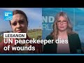 UN peacekeeper dies of wounds in Lebanon • FRANCE 24 English