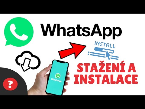 Jak STÁHNOUT a NAINSTALOVAT WHATSAPP | Návod | ANDROID / MOBIL