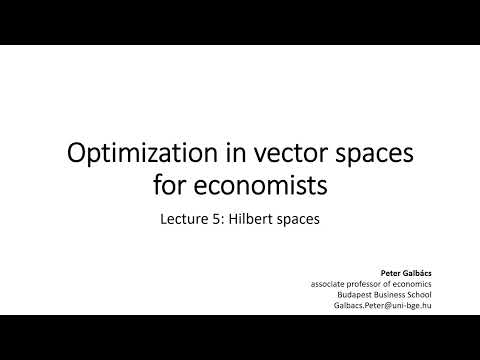 Lecture 5: Hilbert