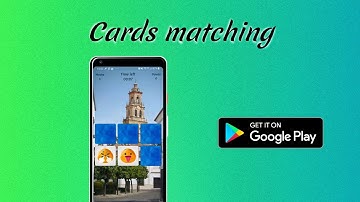 Cards Matching: find pairs game - Android classic memory game - promo video
