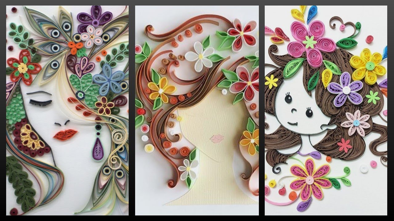 Paper Quilling Art YouTube