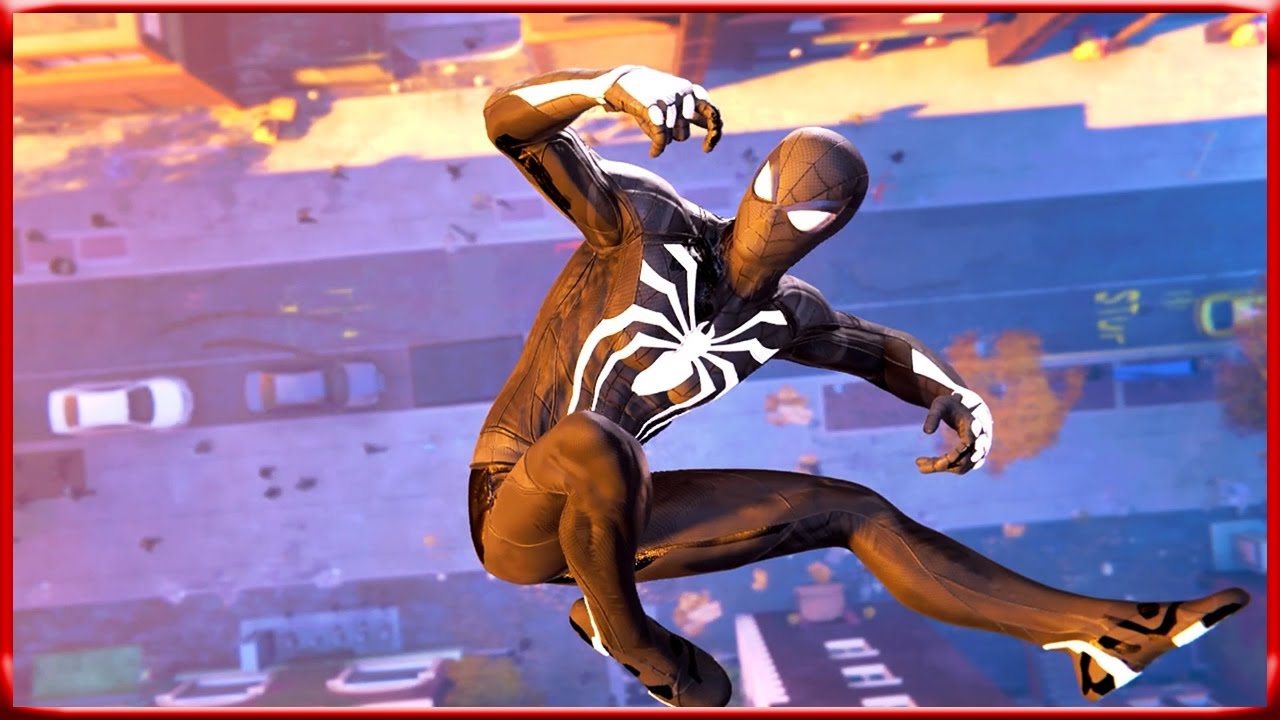 Marvel's Spider-Man Remastered PC - This Black Suit Mod Is AMAZING!!
