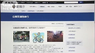 危険な場所知ってもらう　交通違反の取締場所を公開(17/04/03)