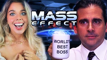 Michael Scott in Mass Effect REACTION! (I AM BLOWN AWAY!)