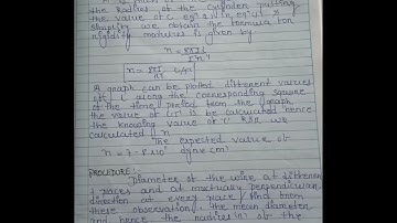 Rigidity Modulus of the material by using dynamic method