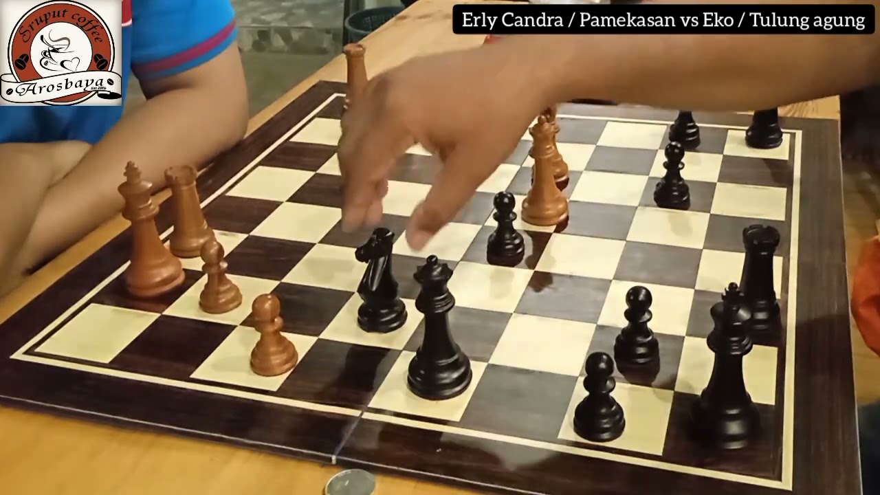 TURNAMENT CATUR AROSBAYA BABAK FINAL PAMEKASAN 4 VS 1 TULUNG AGUNG @Sruputarosbaya