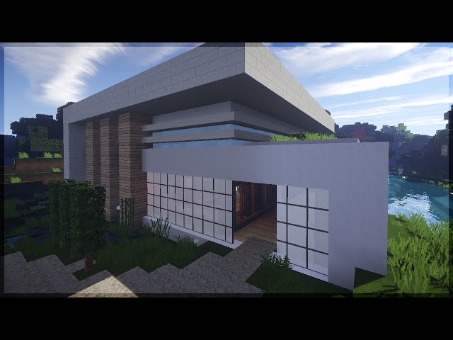 Minecraft: Casa na Montanha Moderna! (by makapuchii) 