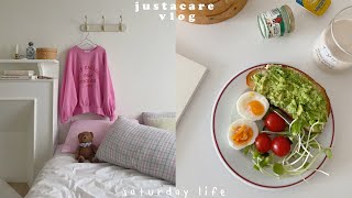 saturday vlog & bedroom decor ꔛ 🥑˳✧ 🥯🥤 (ENG)⌇แต่งห้องนอนใหม่,ทำอาหารเช้าง่ายๆ,กิน bagels ร้านโปรด
