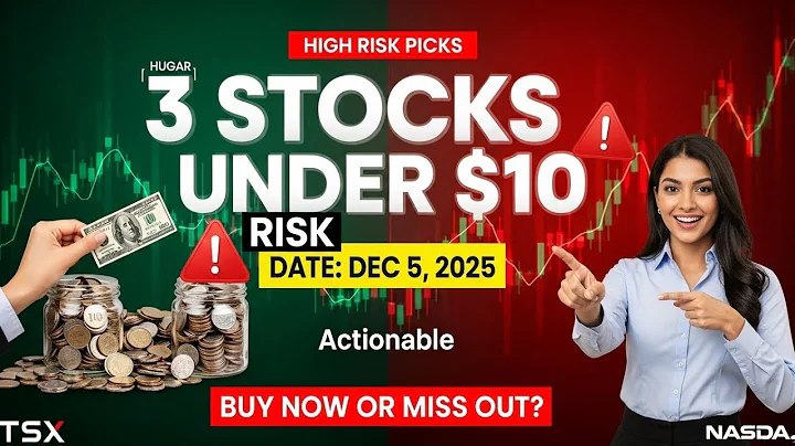 BEST STOCKS UNDER $10 | 3 High-Risk US Picks for DECEMBER 2025 | Investing for Beginners