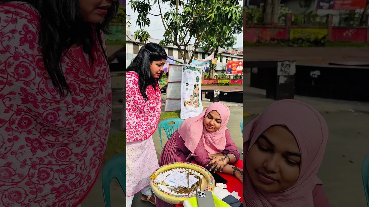 অধৈর্য্য মানুষ যখন মেহেদী ফেস্টিভ্যালে যায়🤪