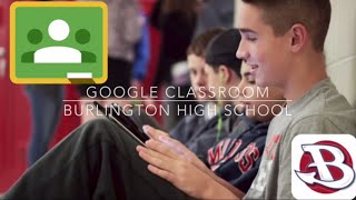 Classroom at Burlington High School