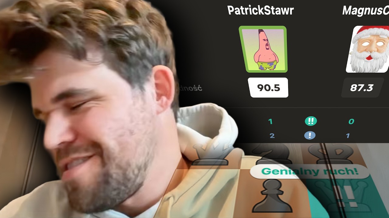 AMATOR POKONAŁ CARLSENA!!!!!!!!!!!