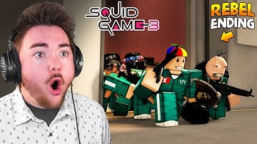 I ESCAPED ROBLOX SQUID GAMES 3...