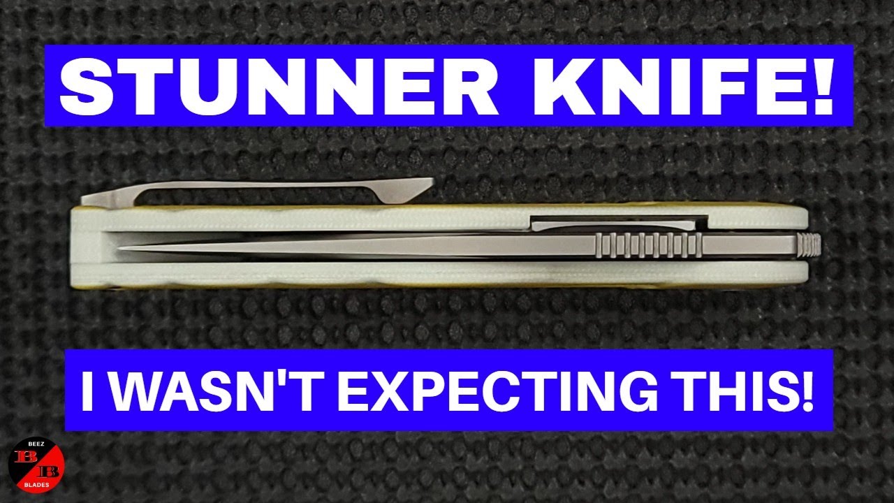 NEW STUNNER KNIFE! PETRIFIED FISH NIGHTINGALE