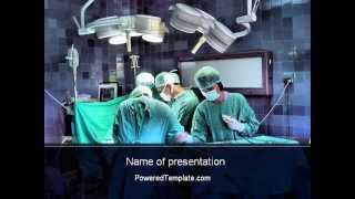 Surgical Procedure PowerPoint Template by PoweredTemplate.com