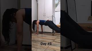 Day5 Doing push-ups. pushups motivation challenges motivationalvideo selfimprovement