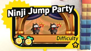 Ninji Jump Party 100% All Coins and Wonder Seeds Super Mario Bros Wonder