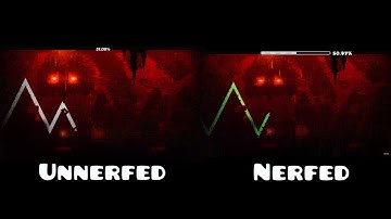 Slaughterhouse Unnerfed vs Nerfed (Comparison) | Geometry Dash