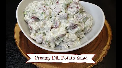 Classic Creamy Dill Potato Salad Recipe
