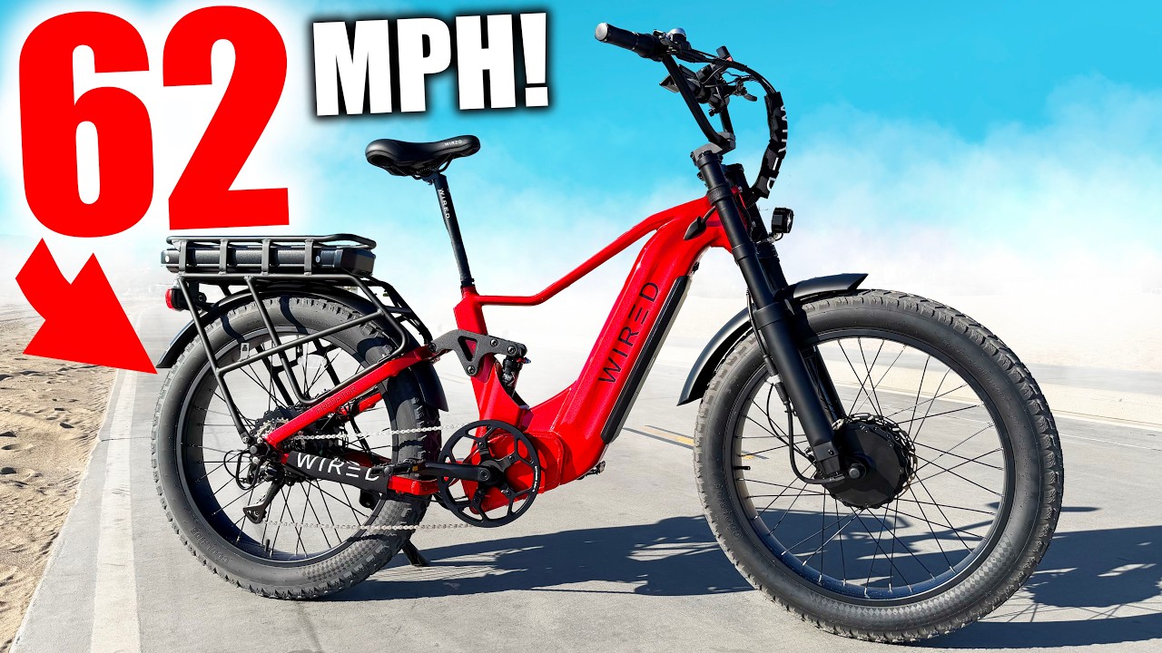 World's FASTEST Electric "Bicycle" - Wired Predator