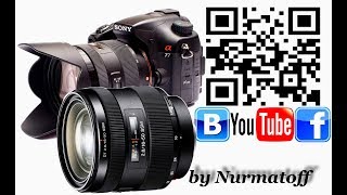 Дешевый ультразвуковой объектив Sony Sal1650 для Sony A77 и фотоаппаратов с байонетом А #RAMstudio60