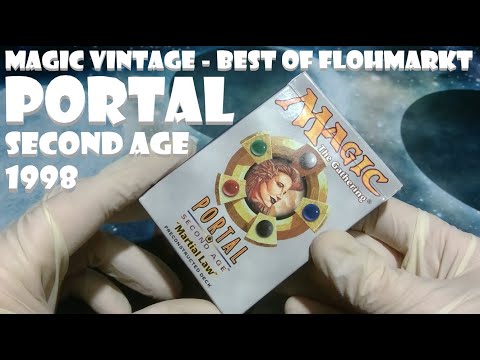 Magic Vintage Schätze 88: BEST OF FLOHMARKT - Teil 44: PORTAL SECOND AGE (1998) Deck MARTIAL LAW