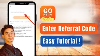 How to Enter Referral Code in Go Daily ! screenshot 3