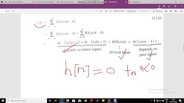 Causality, Stability of LTI systems