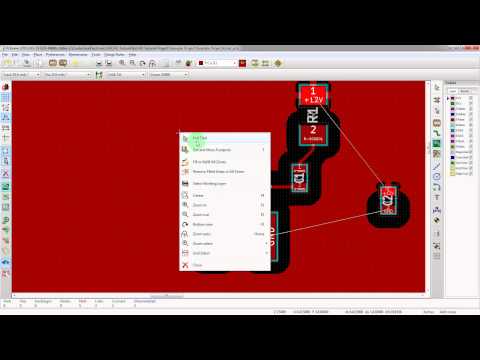 KiCad 3.0 - Creating Power and Ground Planes In KiCad