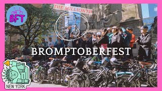 ONE MILLIONTH BROMPTON WORLD TOUR I New York Bromptoberfest Ride Out Group