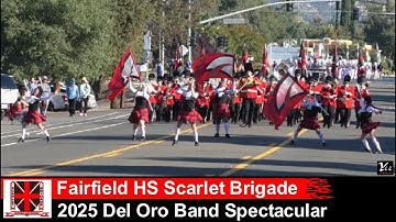 2025 Del Oro Band Spectacular: Scarlet Brigade