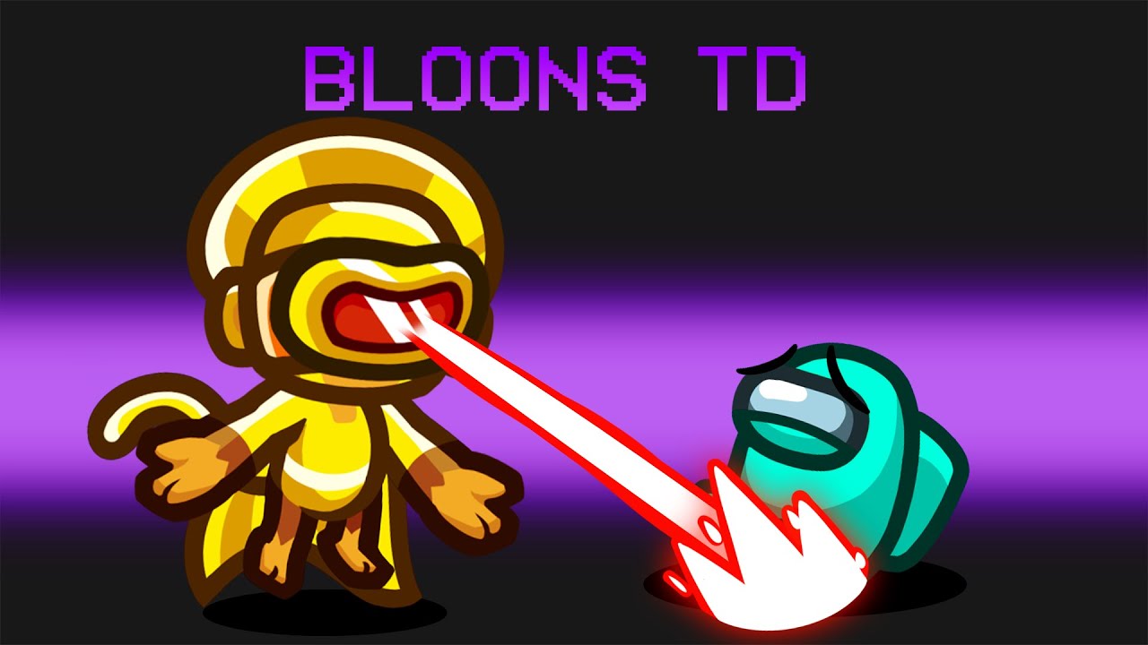 BLOONS TD Battle in AMONG US