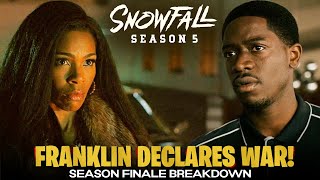 FRANKLIN DECLARES WAR! | Franklin Turns on Everyone | Snowfall Season 5 Episode 10 Recap
