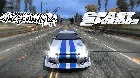 Final Pursuit with Brians Nissan Skyline GTR R34 (From 2Fast&2Furious)