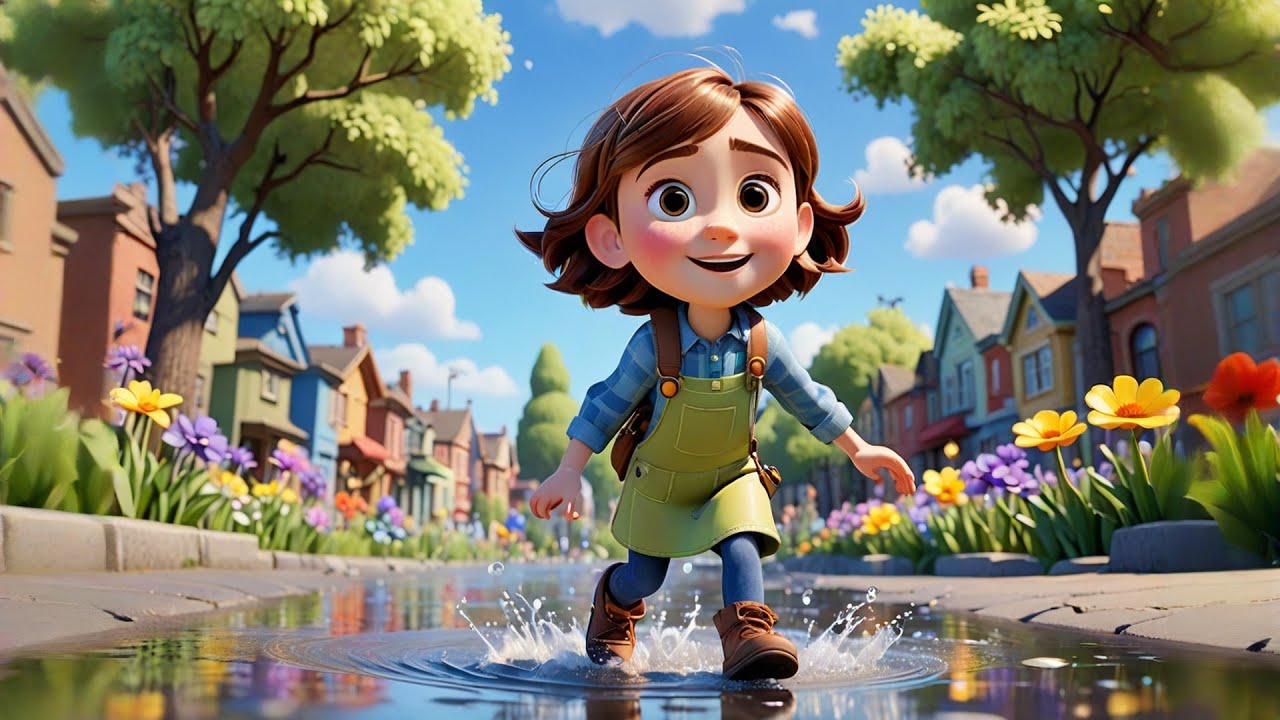 Weather Song – Rain, Sun, Snow, and Wind | Fun Weather Nursery Rhyme for Kids | Learn About Weather