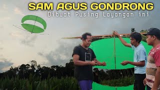 Layangan gapangan lokalan Blitar 2 meter suara clarity