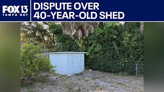 Sarasota senior says neighborhood is ‘picking on me’ over decades-old shed