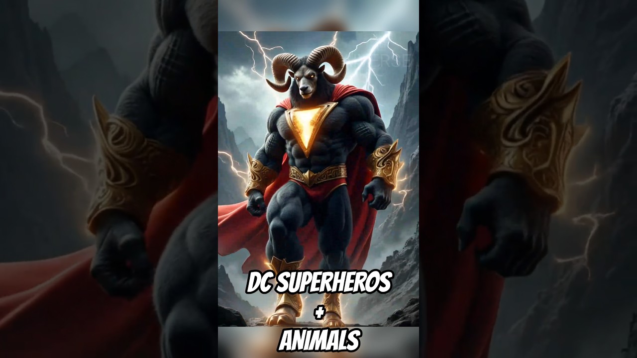 DC Superheroes Fusion with Animals pt.2 