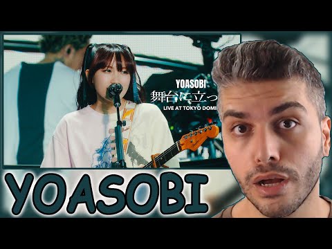 YOASOBI「舞台に立って」 from 『YOASOBI 5th ANNIVERSARY DOME LIVE 2024 "超現実"』2024.11.10@東京ドーム REACTION