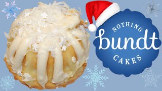 Nothing Bundt Cakes Coconut Cream Snowflake Review