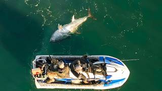 WE CAUGHT A GIANT 500lb. TUNA ON A JET SKI