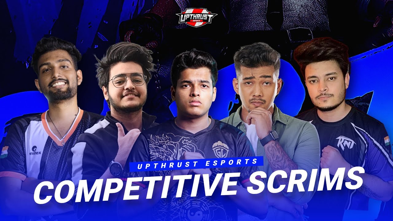 Upthrust Esports BGMI Scrims |FEAT:- GE, FOREVER, BLIND, HYDRA