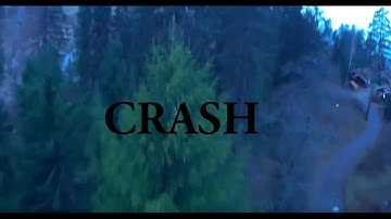 Dji Phantom Quadcopter crashes into a tree