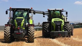 Claas Xerion 4000 Trac Vc Saddle Trac - Slurry Injection Farming