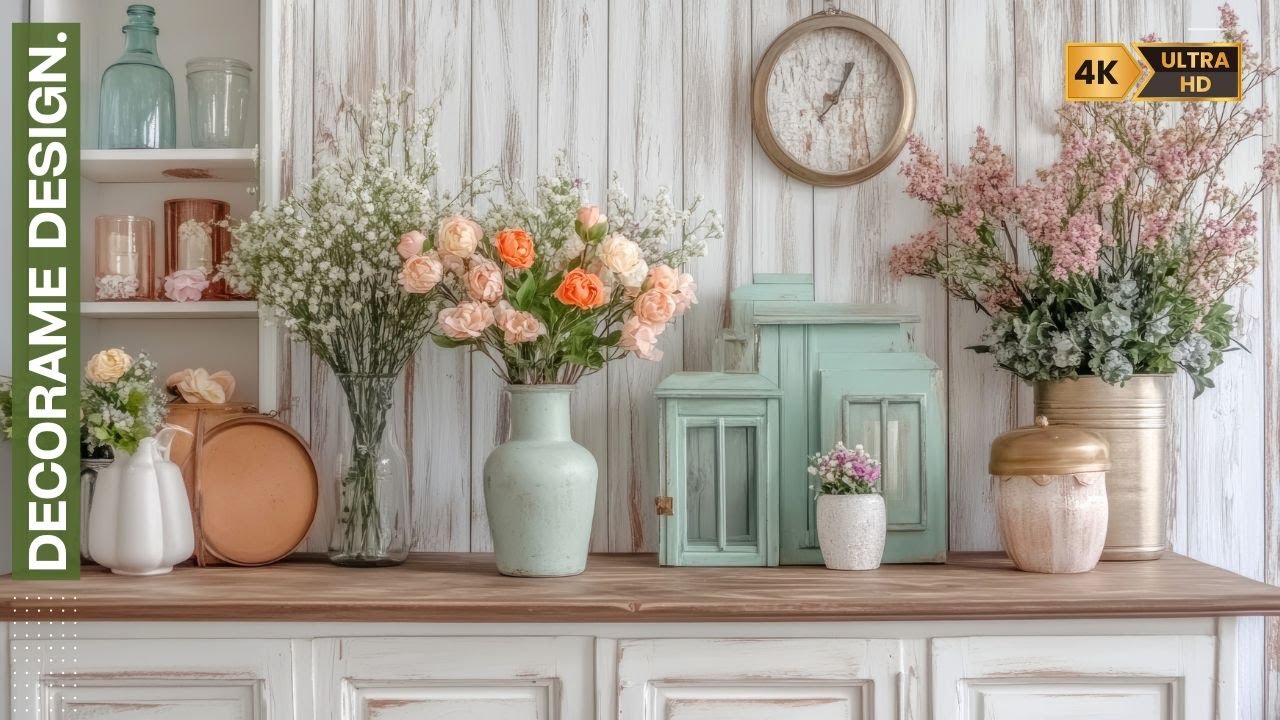 DIY Spring Hutch Decorations to Refresh Your Space on a Budget
