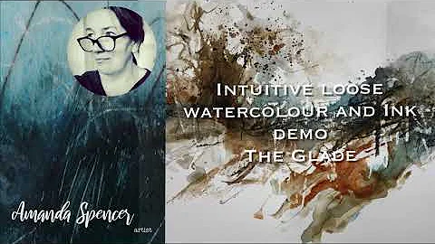 Intuitive loose watercolour demo by Amanda Spencer