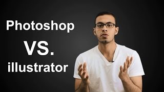 الفرق بين Photoshop و illustrator