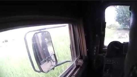 HUMVEE minigun destruction