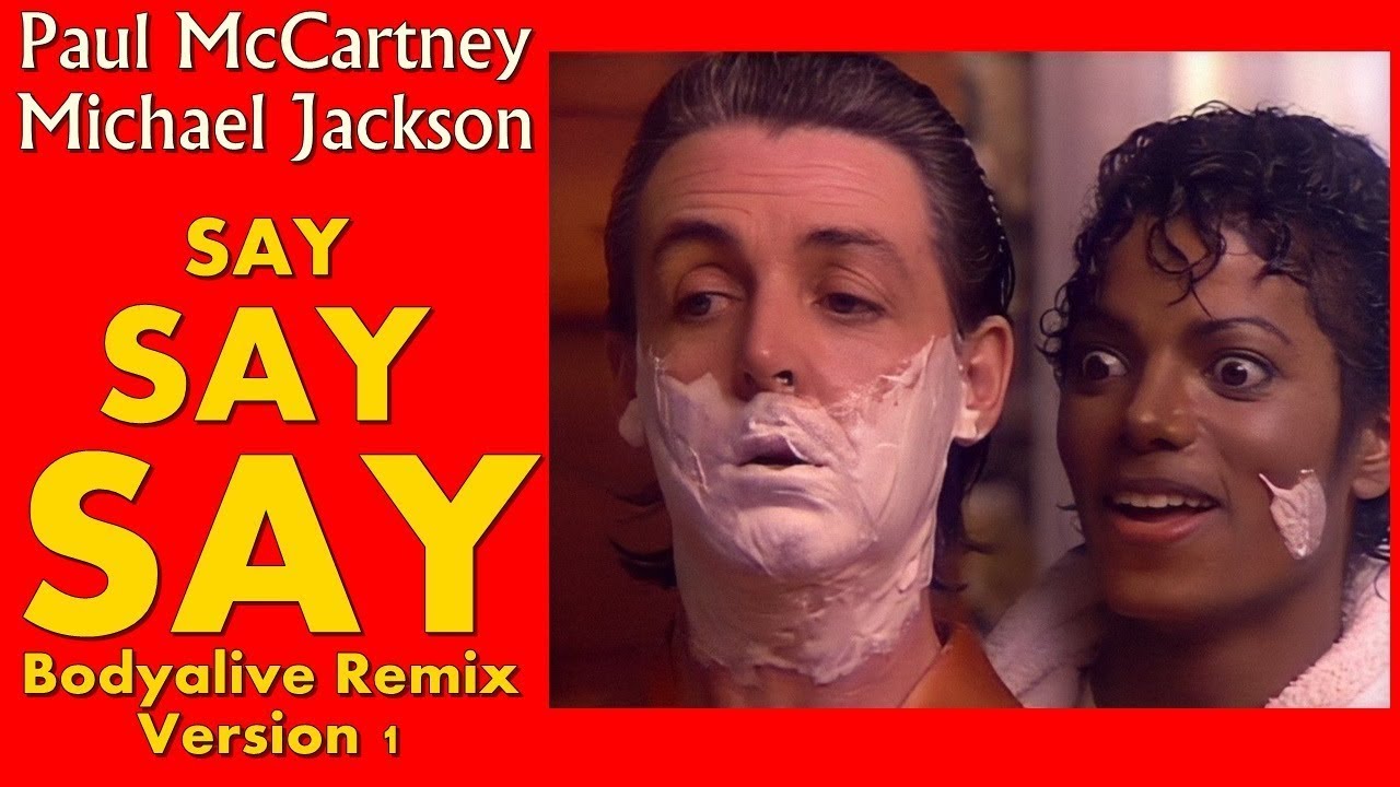 Mccartney michael jackson say say say