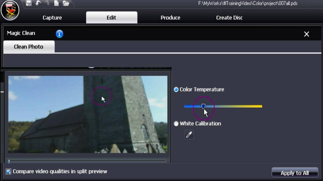 CyberLink PowerDirector 7 Color Adjustment YouTube